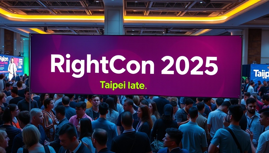 RightsCon 2025 vibrant banner for digital rights event.