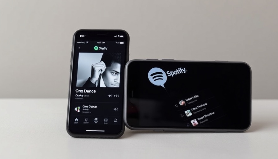 Spotify song sharing interface on smartphones, 'Teilen Sie Spotify-Songs im Status'.