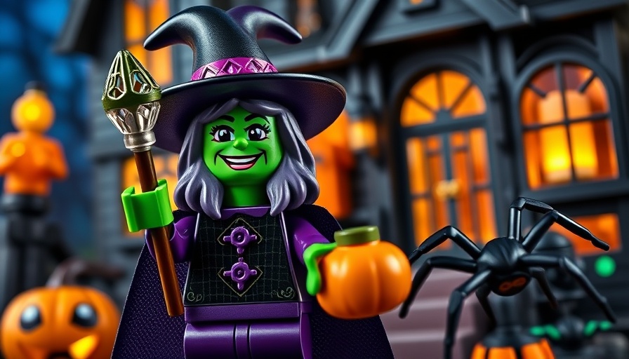 LEGO Creator 3in1 40562 Mystic Witch set with witch figure.
