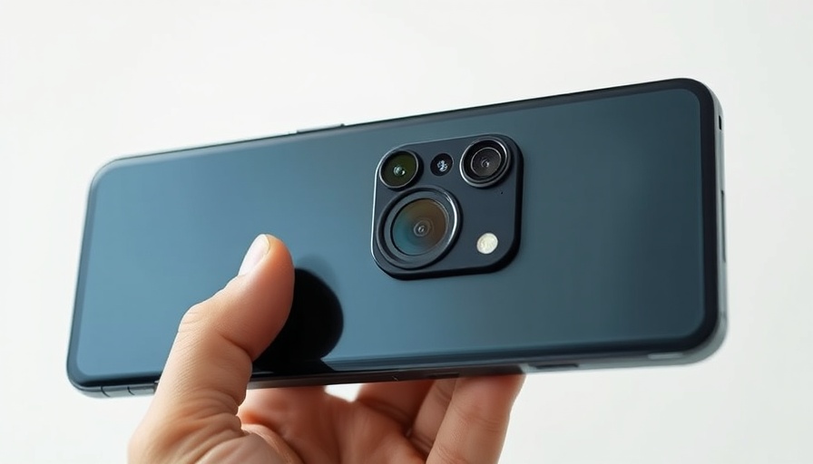 Xiaomi Redmi Note 14 Pro held in hand showcasing camera design.