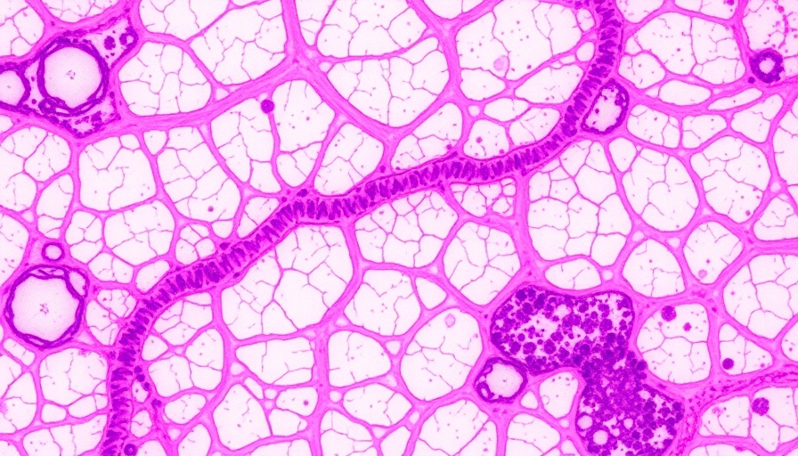 Microscopic view illustrating KI-Diagnose in healthcare tissue