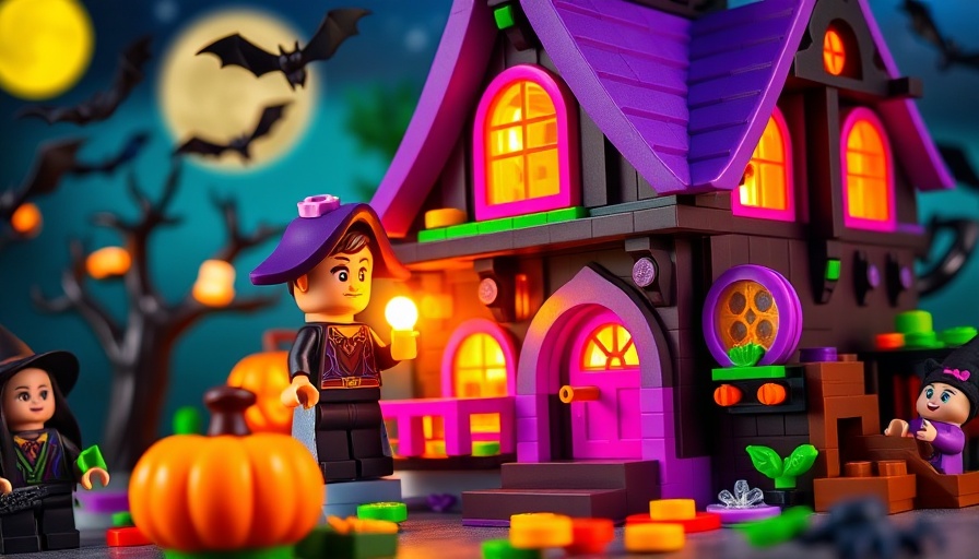 LEGO Creator 3in1 Mystic Witch set box with spooky theme