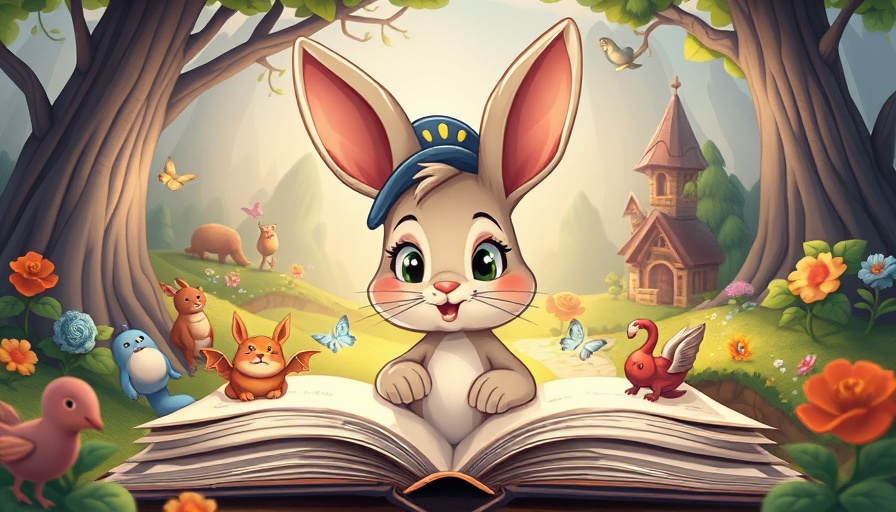 Hase Hollywood und das Geheimnis des Drachenlandes whimsical rabbit.