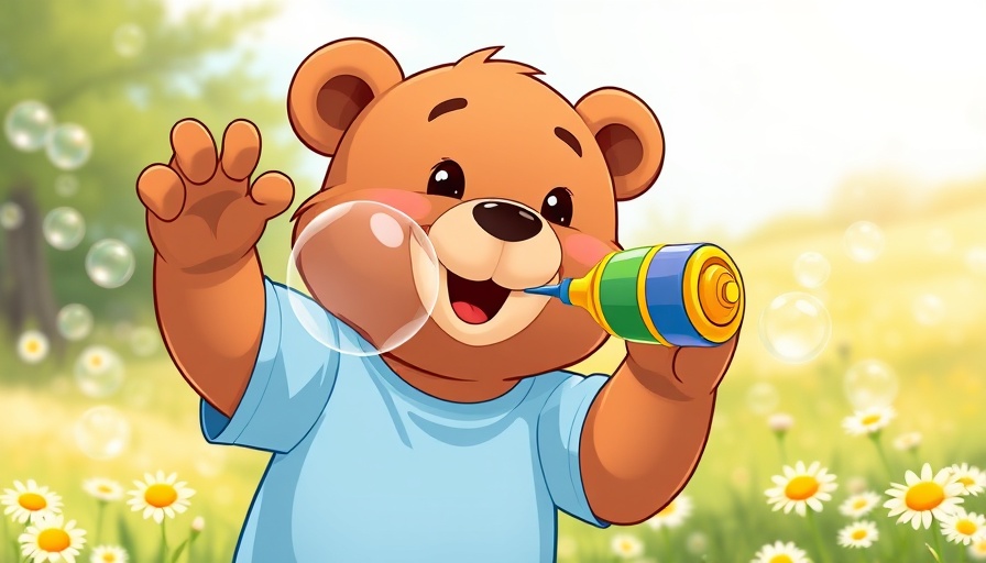 Pustefix trigema Kooperation T-shirt with cartoon bear.