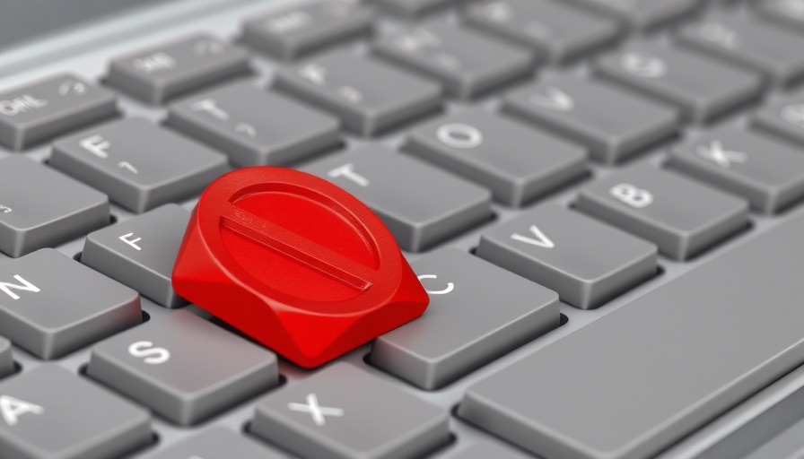 Internet blocking symbol on keyboard - Frankreichs Regierung Soziale Netze sperren
