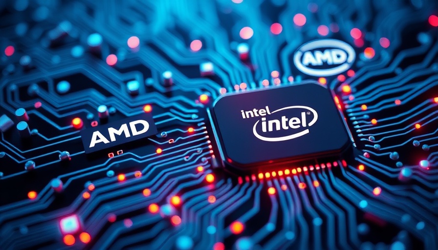 Microsoft Copilot KI-Funktionen on AMD and Intel, AI integration concept