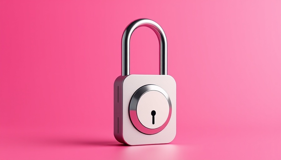 Modern smart lock on colorful background - beste Smart Lock im Test.