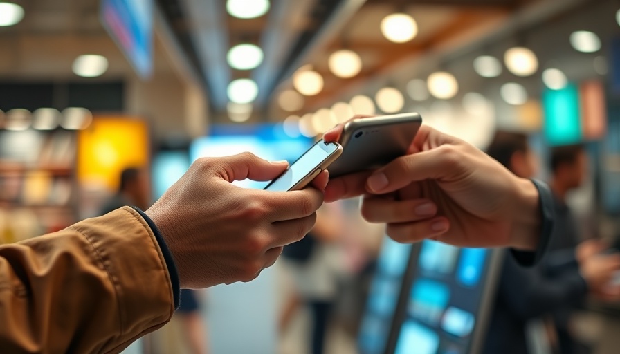 Close-up contactless payment with smartphone, Pflicht bargeldloses Bezahlen.