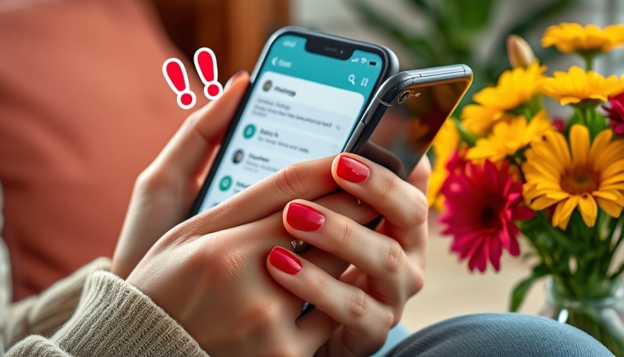 Grauer Kreis im WhatsApp-Status auf Handy-Bildschirm