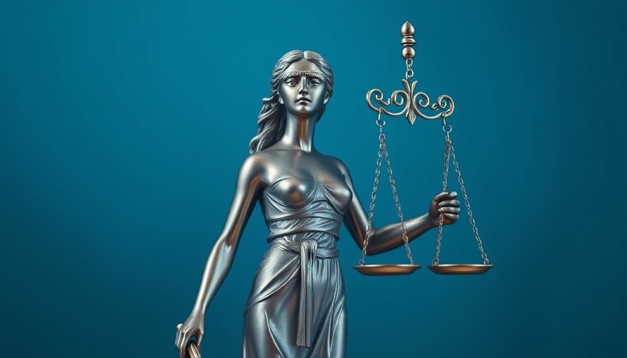 Lady Justice statue symbolizing Altersdiskriminierung in Stellenanzeigen.
