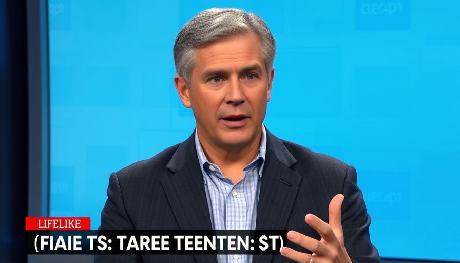 News discussion on US tariffs impacting electronics and medicine