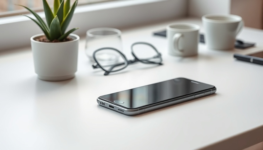 Moto G Stylus (2025) smartphone on a modern desk.