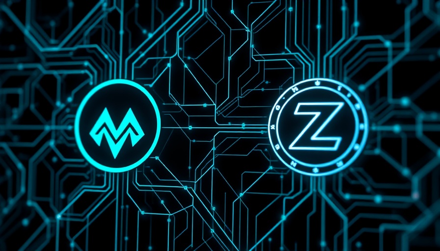 Visual depiction of Privatsphäre-Münzen with crypto logos on digital network.