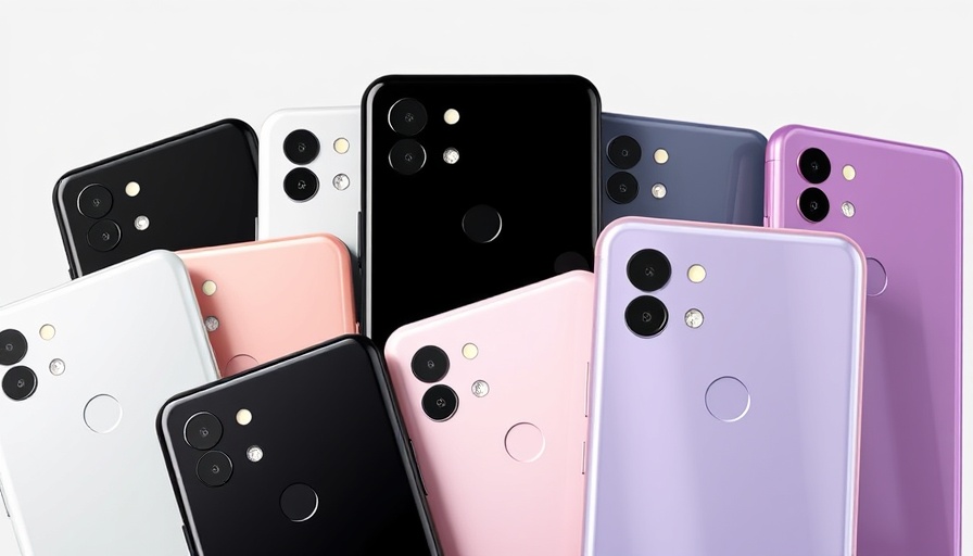 Google Pixel 9a colors and design focused image for Datenschutz.