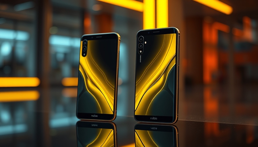 Nubia Smartphones Innovation with futuristic design.