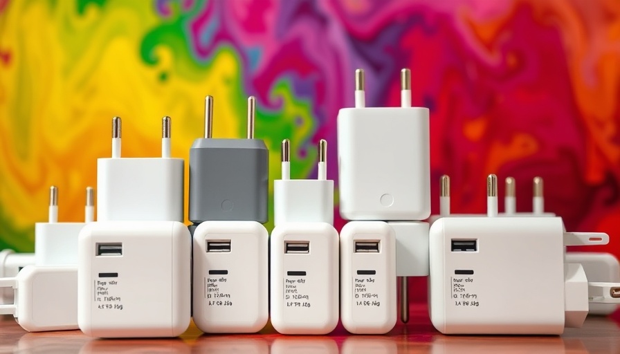 Das beste Ladegerät fürs Handy bis 65 Watt: variety of chargers displayed.