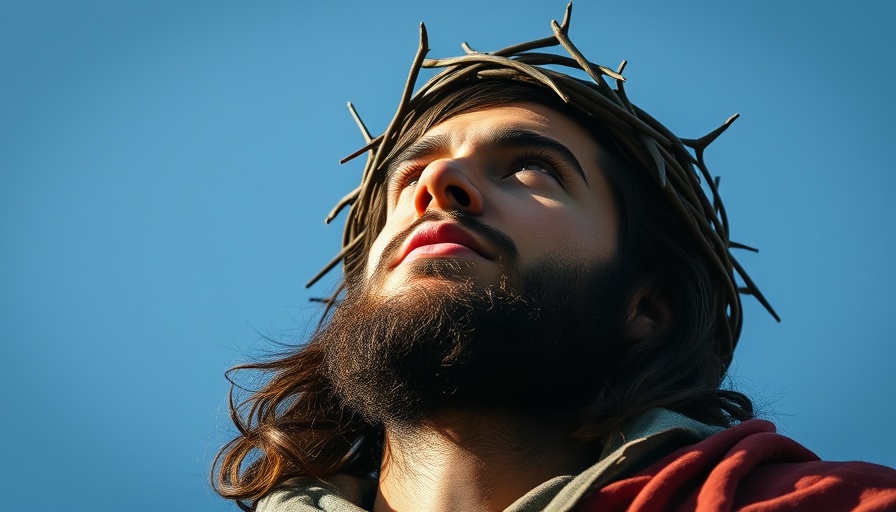 Schauspieler die Jesus gespielt haben, emotional portrayal in historical attire.