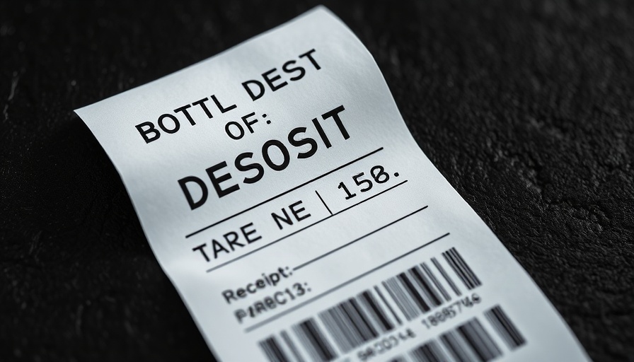 Pfandbon Fehler vermeiden: Close-up of a bottle deposit receipt in German with barcode.