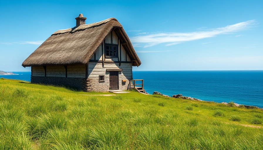 Ältestes Haus in Rantum am Meer, historisches Reetdachhaus
