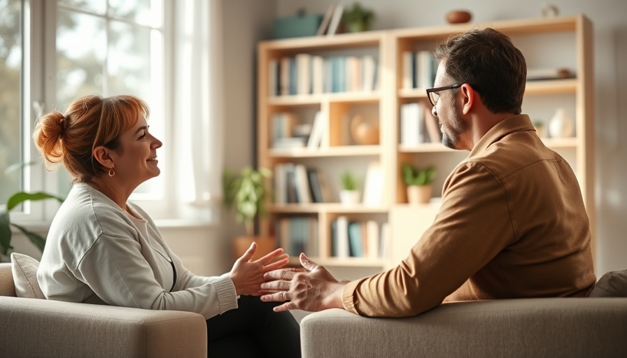 Therapist and client in session discussing Therapiekosten absetzen.