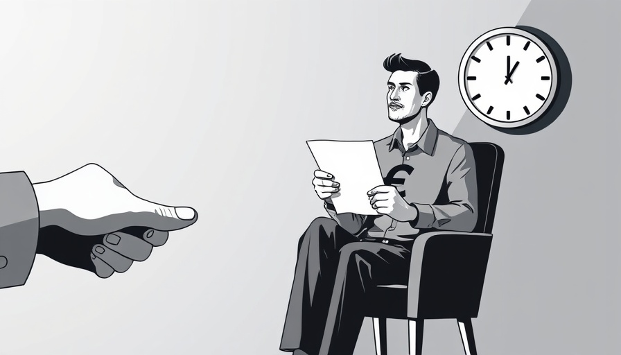 Schadensersatz bei verzögerter Auskunft illustration of man awaiting document.