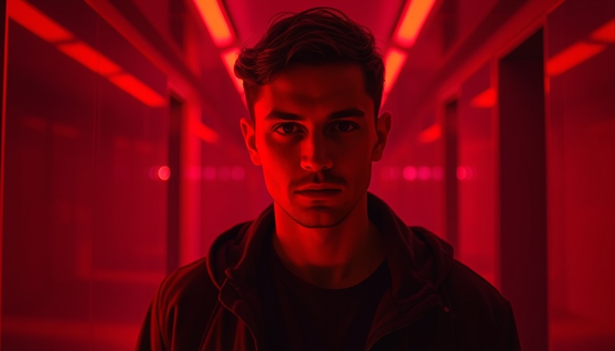 You Staffel 5 Ende erklärt: Dramatic red-lit scene.