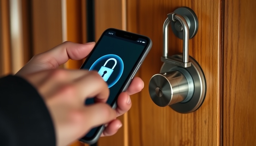 Smartlocks Testsieger und Preistipp shown on smartphone controlling a lock.