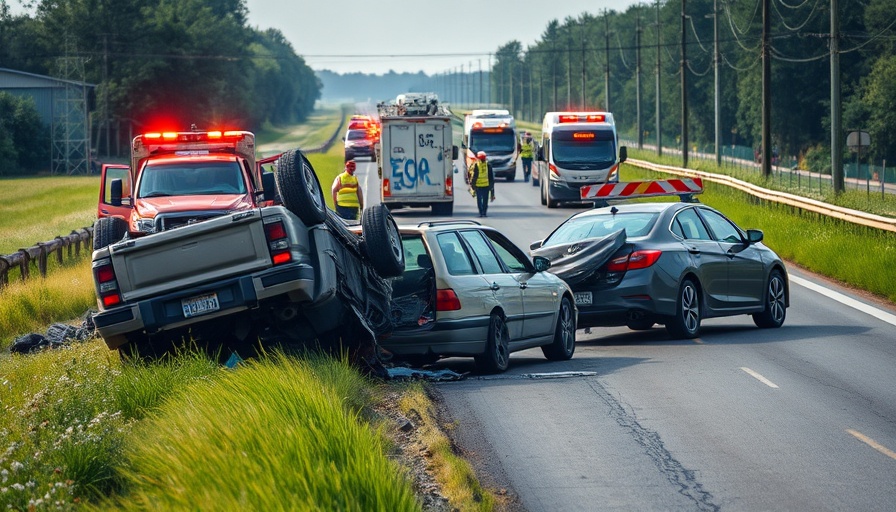 Verkehrsunfall Stormarn scene with overturned car and emergency responders.