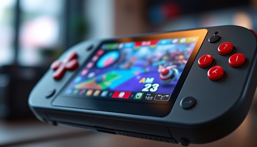Nintendo Switch 2 displaying a vibrant game screen.