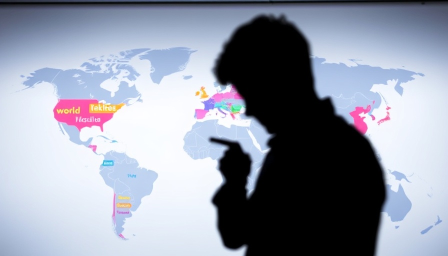 Domain extensions on digital map, highlighting webhosting topic.