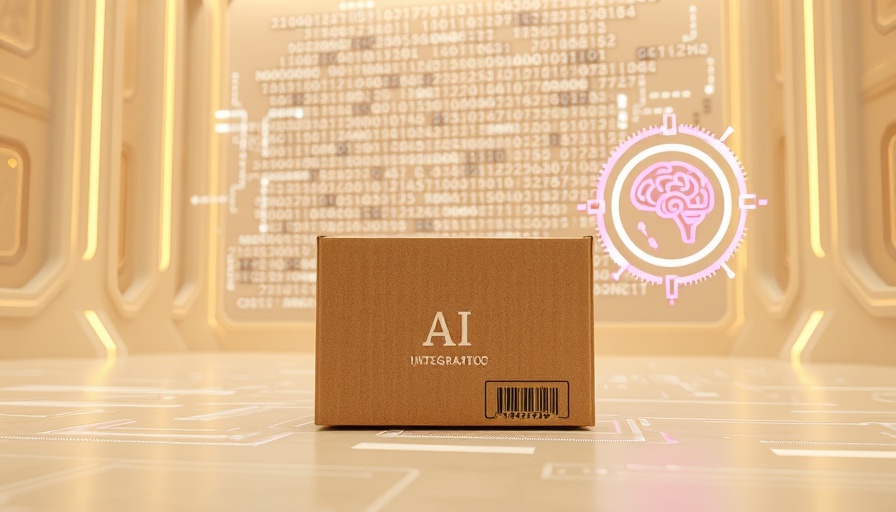 Pakethalluzinationen in der Cybersicherheit: Futuristic AI and package symbolism.