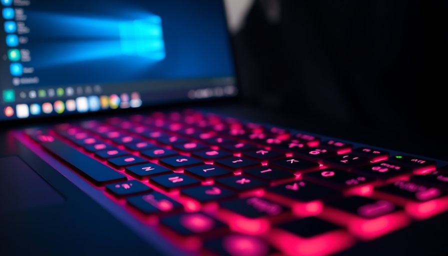 MSI Modern 15 backlit keyboard, elegant and modern design.