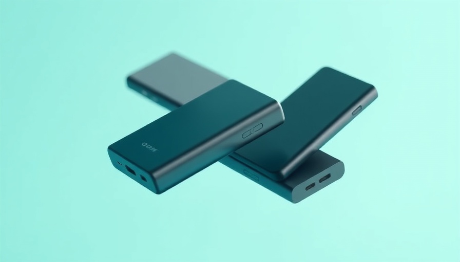 Baseus PicoGo Powerbank range floating with modern design