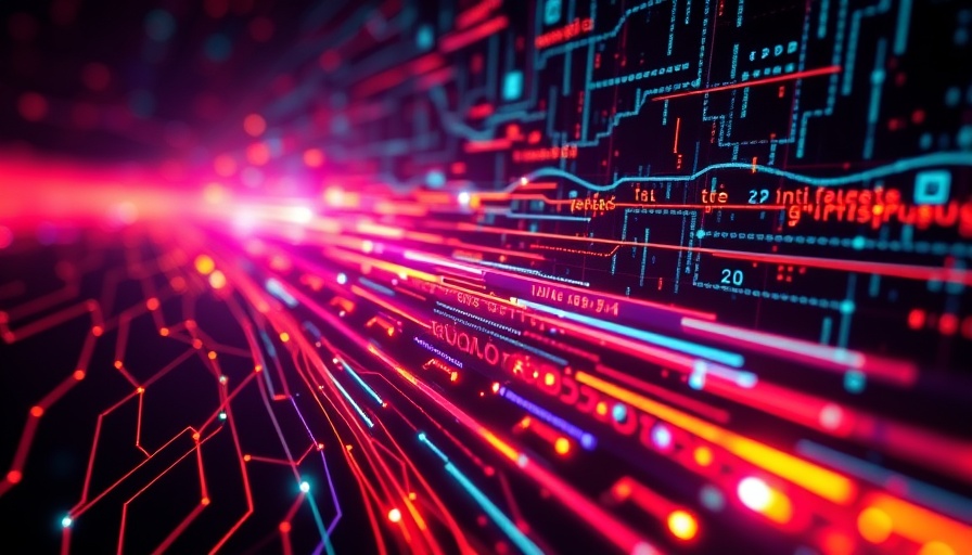 Futuristic signal leak concept showing data security.