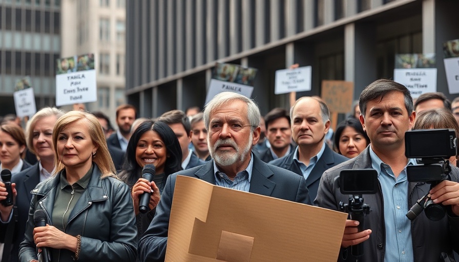 Pressefreiheit weltweit protest with journalists holding signs.