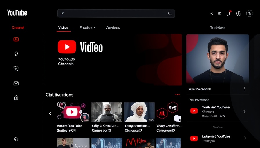 Aktualisierte YouTube TV-App Oberfläche mit Kanälen und Profil