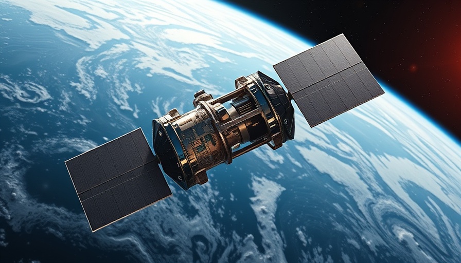 Project Kuiper Satelliten in orbit showcasing space and Earth view