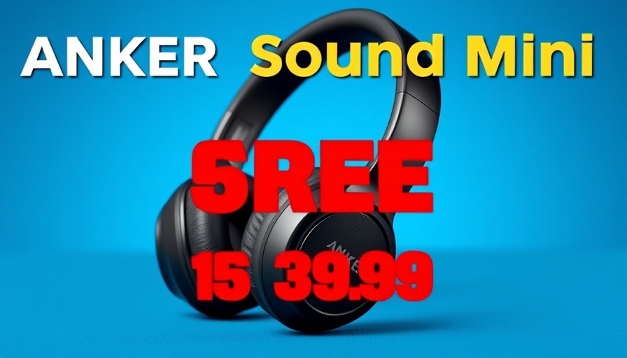Anker Soundcore P2 Mini Bluetooth-Kopfhörer promotional deal image.