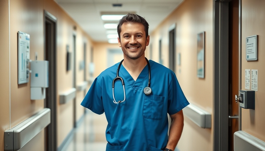 Medical professional in hospital, Schmerztherapie Pinneberg context.