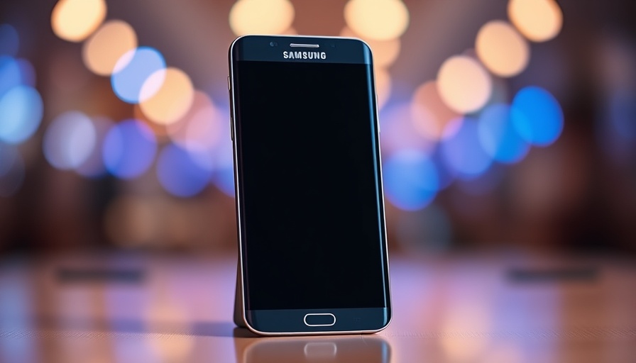 Beste Samsung Galaxy Smartphones 2025 in stylish setting with bokeh.