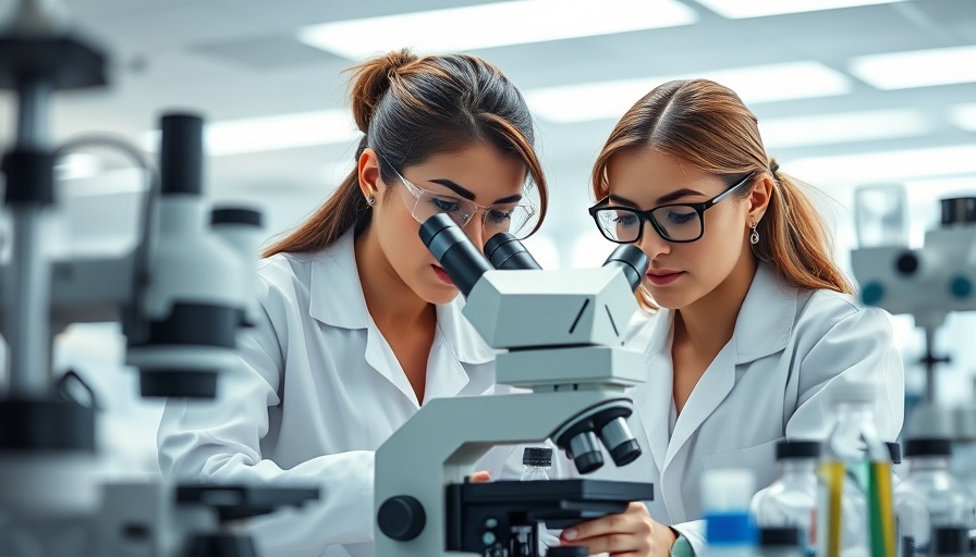 Scientists at Kieler Exzellenzcluster examining samples in laboratory.