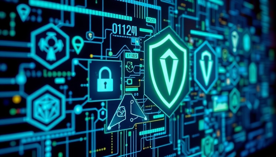 Futuristic digital screen with cybersecurity symbols illustrating Penetration Testing lernen.
