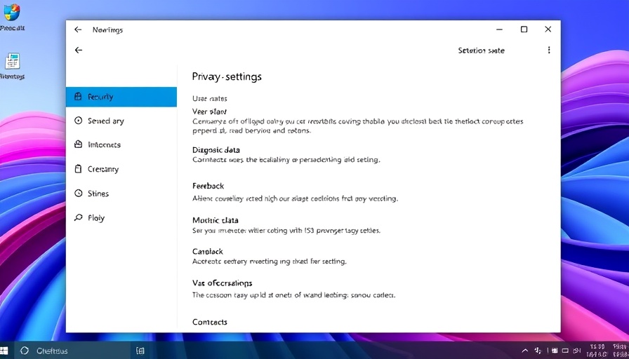 Windows 11 Datenschutz settings showing diagnostic options