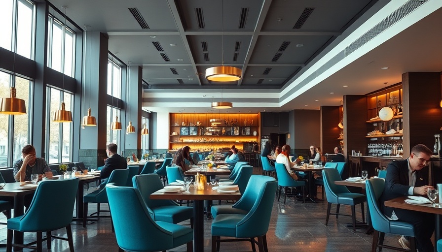 Elegant restaurant interior at Restaurant Elbe Wiedereröffnung.