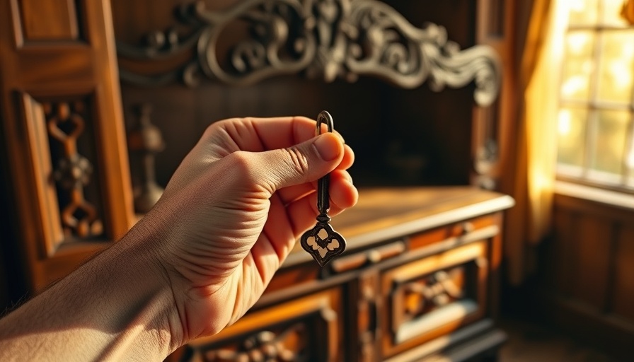 Old-fashioned key held in hand near carved chest, Datenschutzgrundverordnung Änderungen.