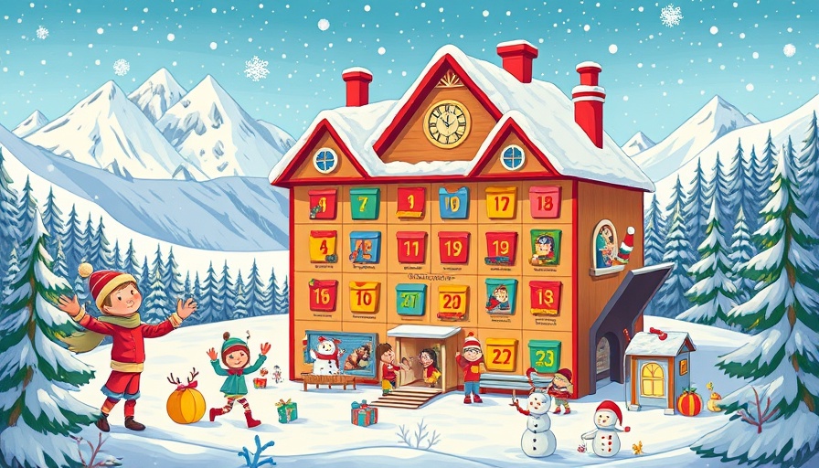 Pixi Adventskalender 2025 with colorful winter scene and characters.