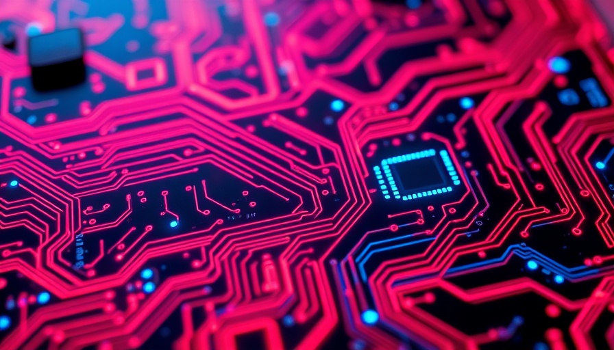 Abstract digital pattern highlighting GPU vulnerabilities