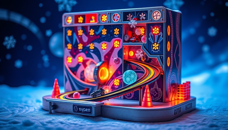 GraviTrax Base Adventskalender 2025 box with exclusive elements.