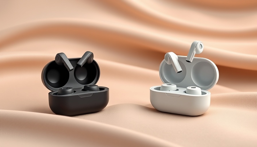 Shokz OpenFit 2+ Kopfhörer in elegantem Design mit fließendem Hintergrund.