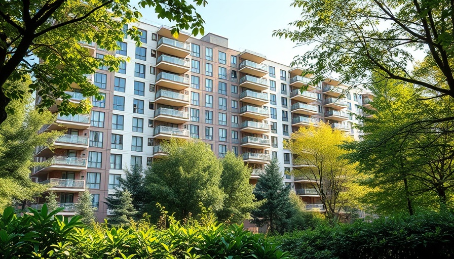 Modern apartments surrounded by greenery in Bergedorf.